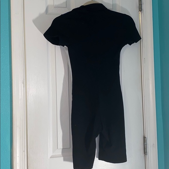 Colorblock zip romper - Picture 2 of 3